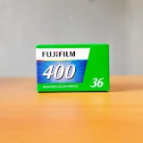 Fujifilm 400 film packaging